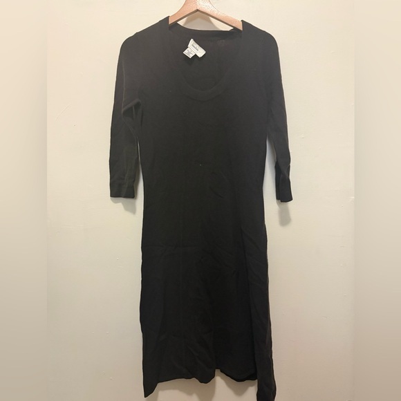 Neiman Marcus Dresses & Skirts - Neiman Marcus Brown 3/4 Sleeve 100% Cashmere Dress Sz Small